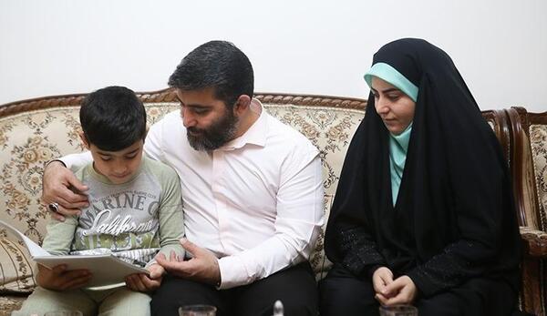 عکس پویا حاجی رضا و همسرش
