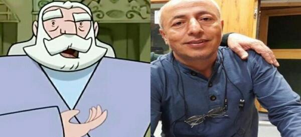 عکس پوریا ولی کارتون