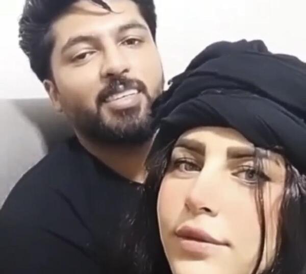 زندگیمه عکس پویا پاسلار و همسرش