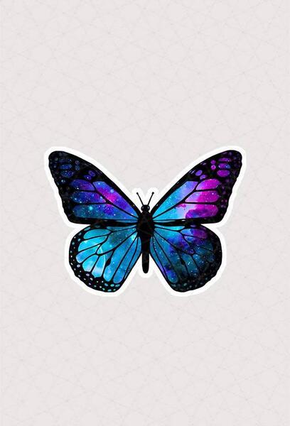 عکس پروانه بنفش دارک