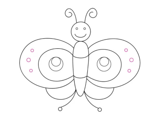 عکس پروانه برای نقاشی ساده