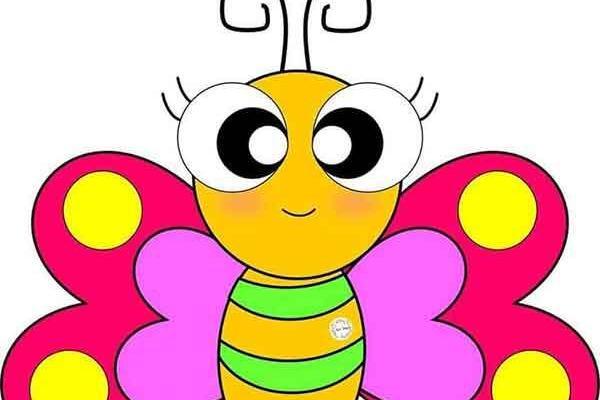 عکس پروانه برای نقاشی ساده