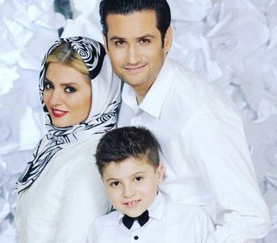 عکس پویا امینی با همسرش