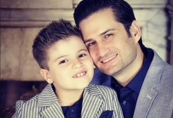 عکس پویا امینی با همسرش