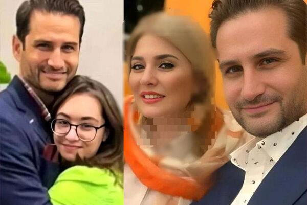 عکس پویا امینی با همسرش