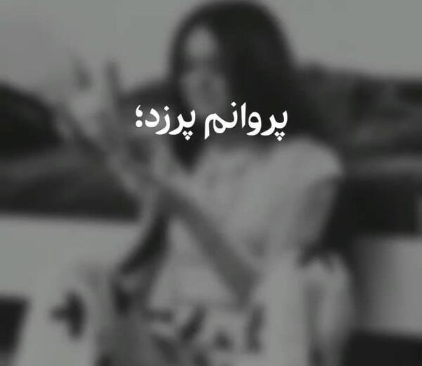 عکس خواننده پروانه پر زد از پیله رفت