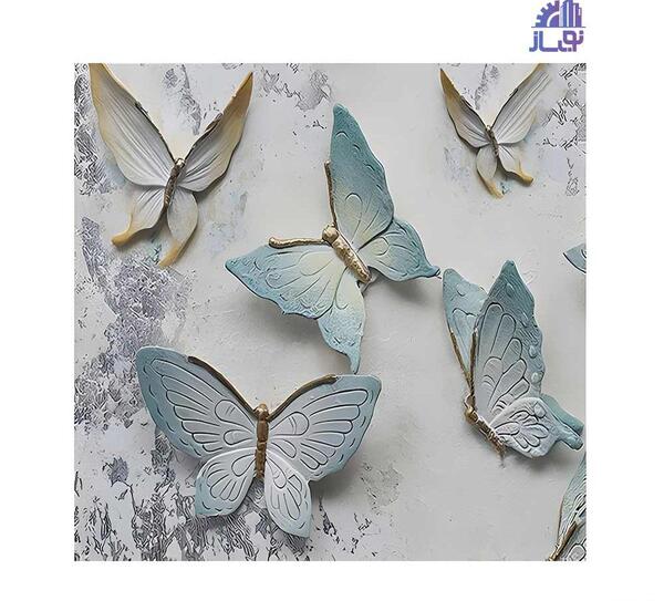 عکس پروانه های دیواری