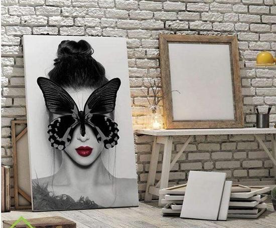عکس پروانه سیاه و سفید برای چاپ