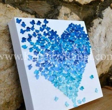 عکس قلب پروانه ای