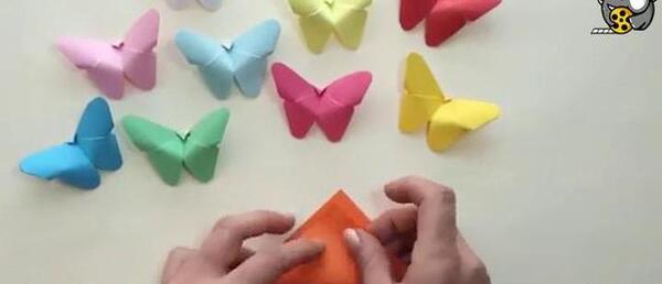 عکس پروانه ی کاغذی