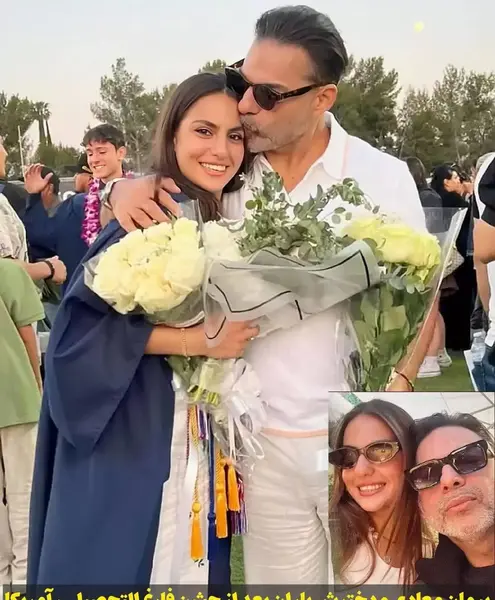 عکس جدید پیمان معادی و همسرش