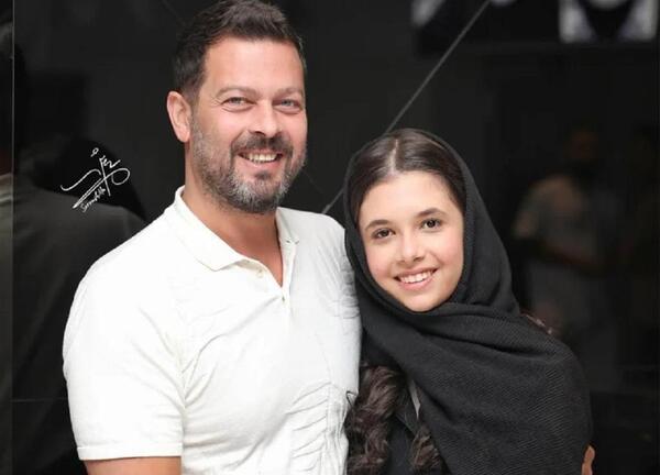عکس پژمان بازغی و همسر اولش