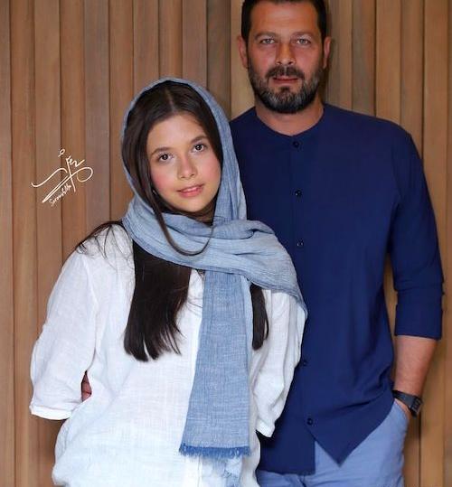 عکس پژمان بازغی و همسر دومش