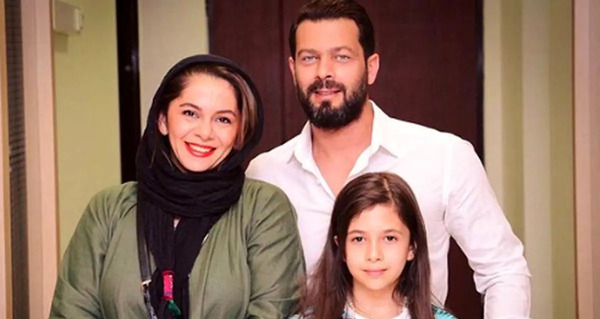 عکس پژمان بازغی با همسر دومش