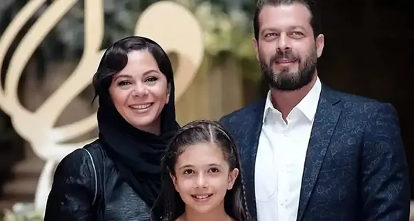 عکس پژمان بازغی با همسر دومش