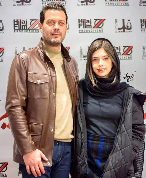 عکس پژمان بازغی با همسر دومش
