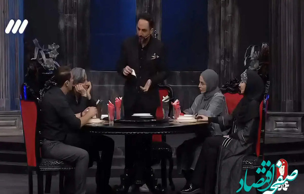 عکس پژمان بازغی در برنامه عمارت