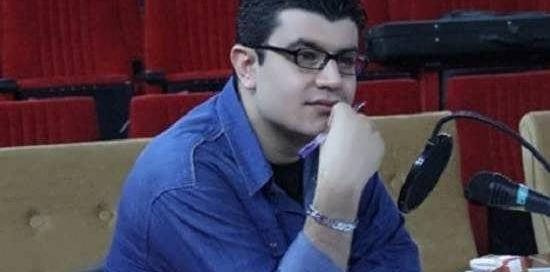 عکس پیمان طالبی مجری رادیو جوان