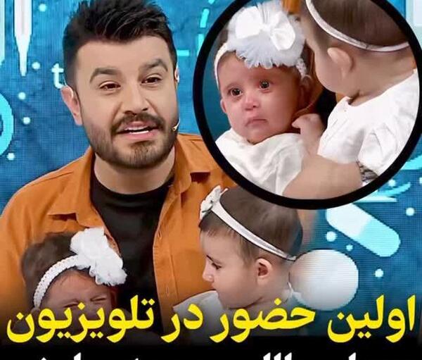 عکس پیمان طالبی و دخترش