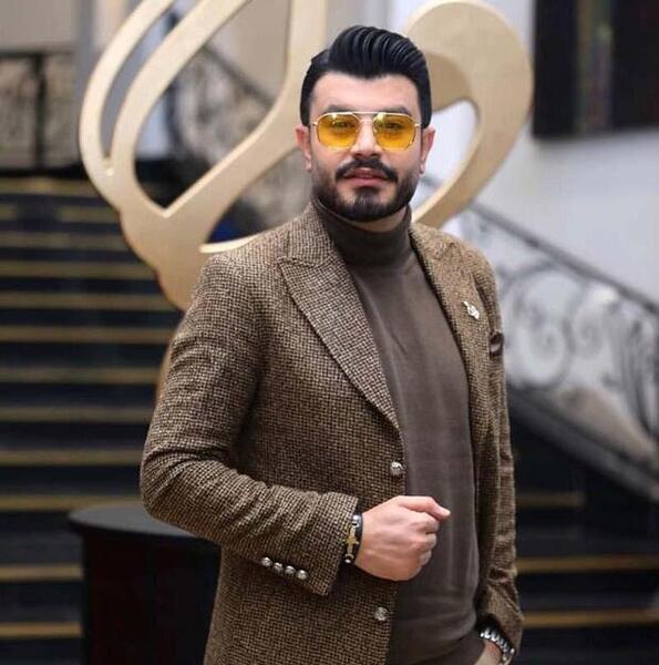 عکس پیمان طالبی با دخترش