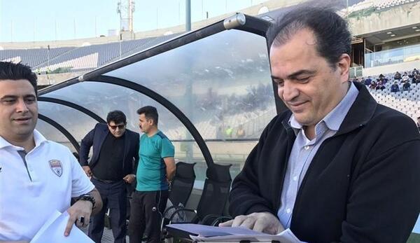 عکس پیمان یوسفی گزارشگر