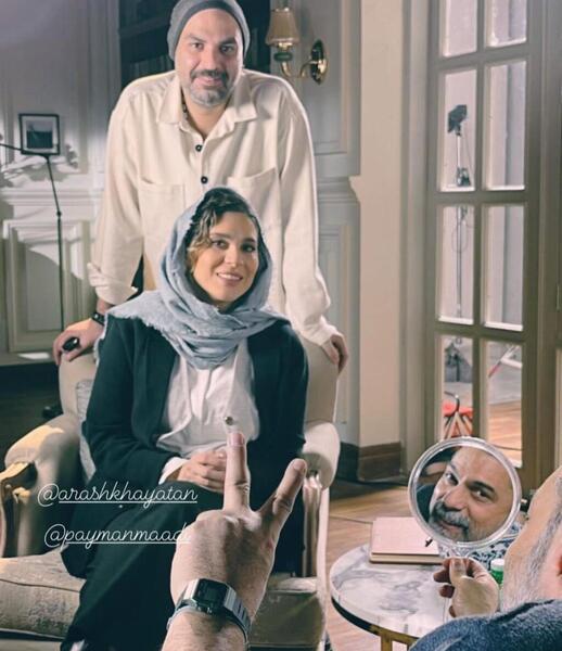 عکس پیمان معادی در فیلم افعی تهران