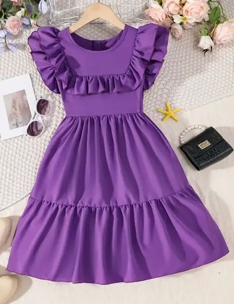 عکس لباس پروانه ای دخترانه