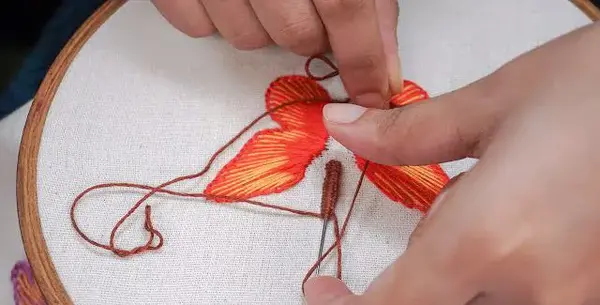 عکس پروانه برای گلدوزی