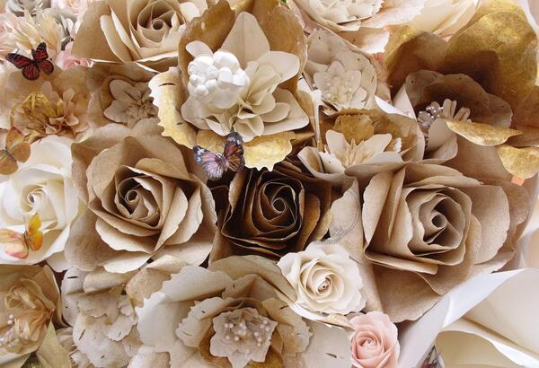 عکس گل پروانه ای
