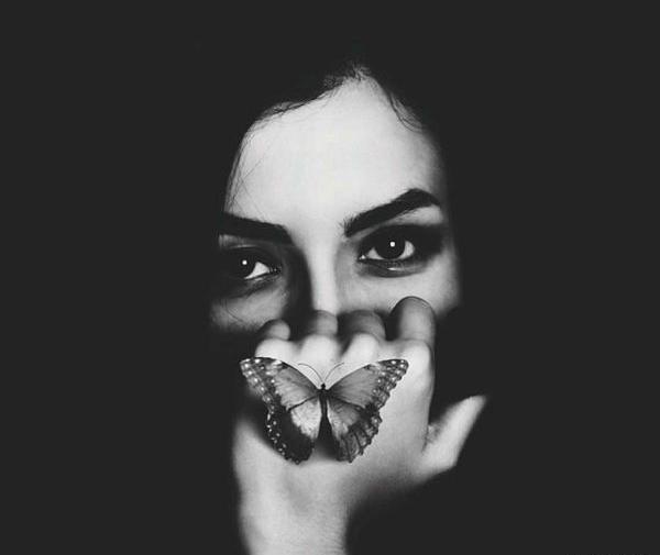 عکس پروانه برای پروفایل غمگین