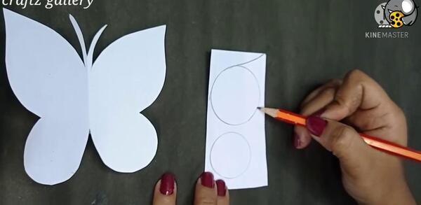 عکس ساخت پروانه کاغذی