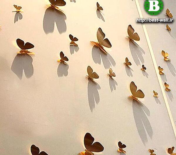 عکس پروانه برای روی دیوار