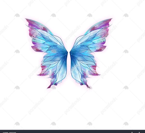 عکس نقاشی پروانه روی دست