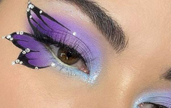 عکس خط چشم پروانه ای