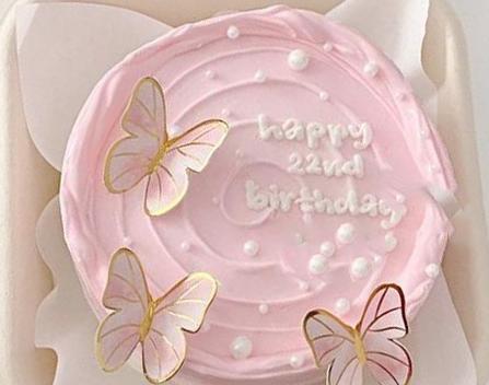 عکس پروانه چاپی برای کیک