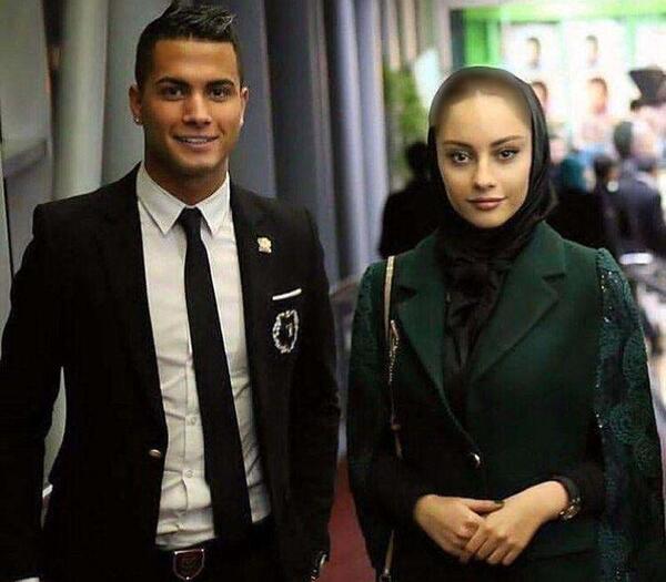 عکس جدید ترلان پروانه و همسرش