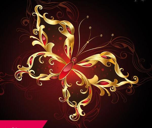 عکس پروانه مشکی برای تصویر زمینه