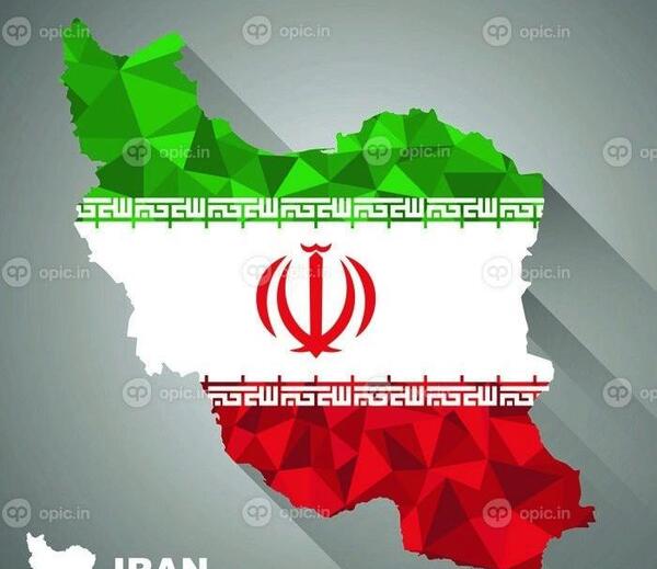 عکس پرچم ایران روی پروانه