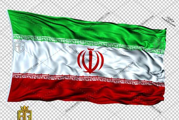 عکس پرچم ایران روی پروانه