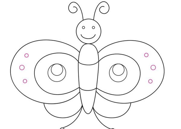 عکس پروانه برای نقاشی رنگی