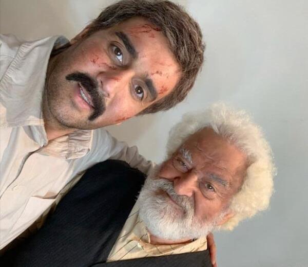 عکس های پوریا پورسرخ و همسرش و فرزندش