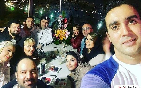 عکس قدیمی بهرنگ علوی و پوریا پورسرخ