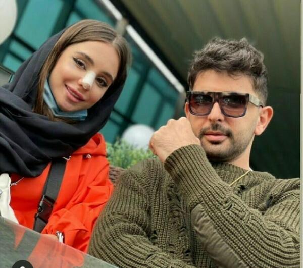 عکس پوریا داداش نیکا فلاحی