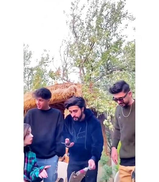 عکس پوریا داداش نیکا فلاحی
