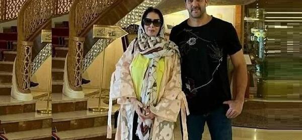 عکس مادر پوریا پور سرخ
