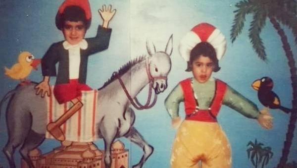 عکس بچگی پوریا پور سرخ