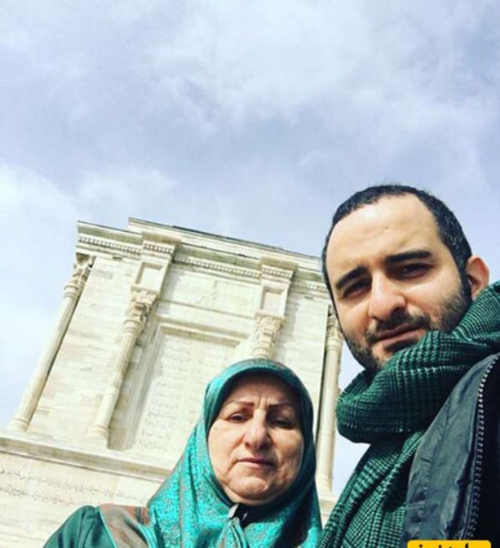 عکس خواننده پوریا راد و همسرش