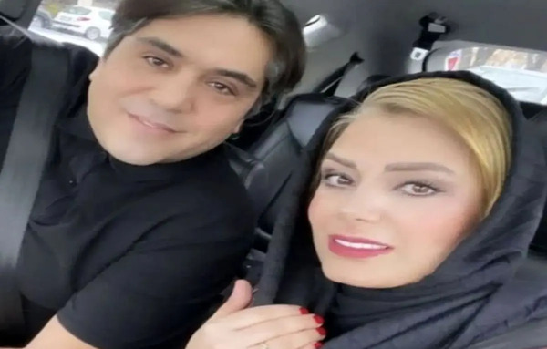 عکس خواننده پوریا راد و همسرش