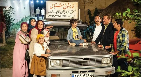 عکس پوریا در سریال دودکش