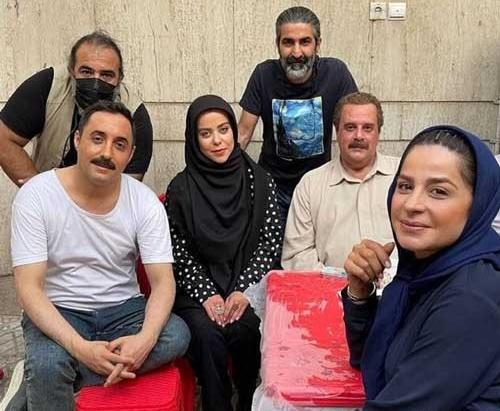 عکس پوریا در سریال دودکش